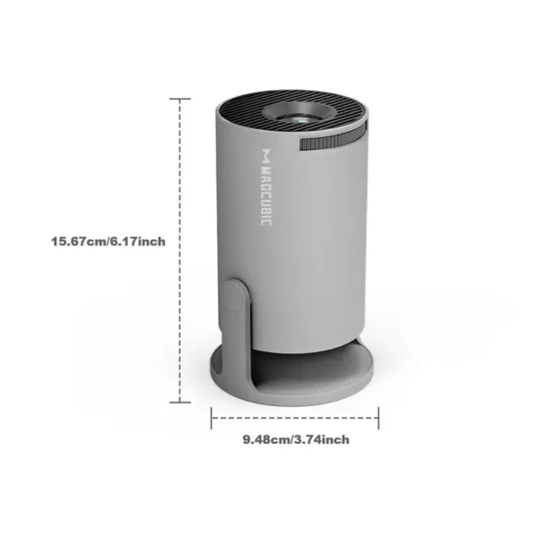 MAGCUBIC HY300Pro Android 14 Projector, 290ANSI Dual WiFi6 BT5.4 Allwinner H726 1280*720P Projector, Home-Cinema Outdoor Projector, Home Theater Projector - Image 6