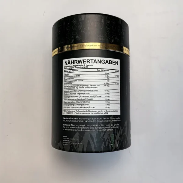 WindBoss 60 Shilajit Gummibärchen – Mit Himalaya-Shilajit und ausgewählten Pflanzenextrakten. Praktisch einzeln verpackt, angenehm im Geschmack und ohne unnötige Zusätze. Ideal für unterwegs und Ihre tägliche Routine Kostenlose Lieferung. - Image 6